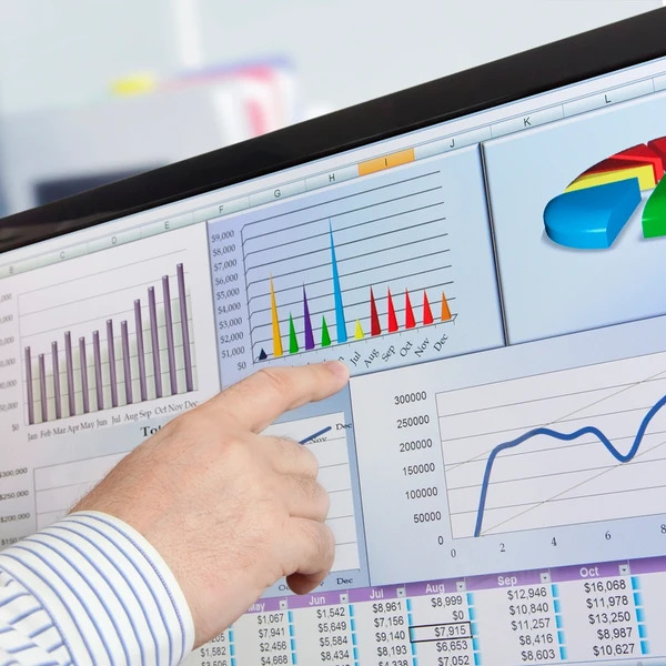 Market data dashboard